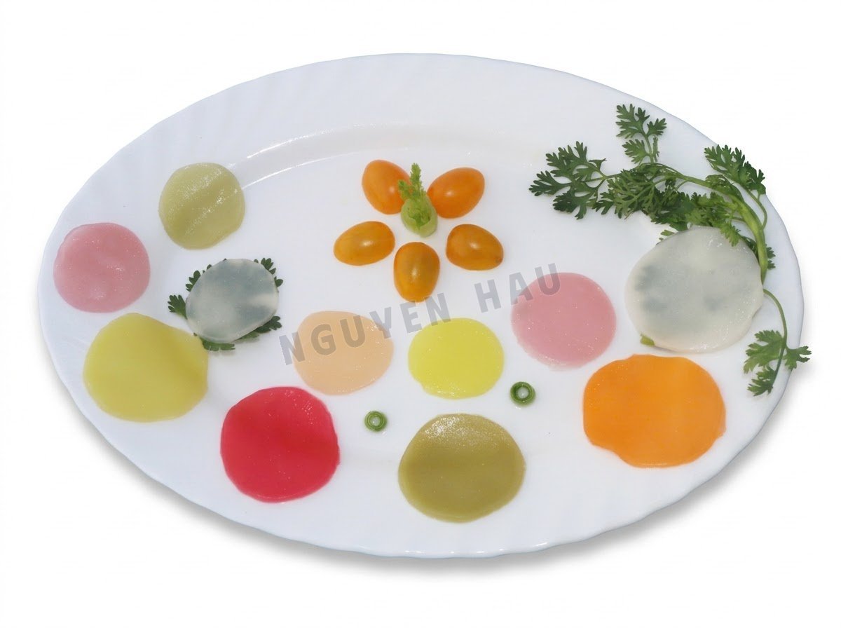 Bánh hấp chay từ dòng Sản phẩm Xanh