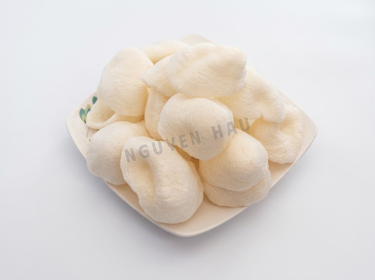 Nướng bằng lò vi sóng - Bánh phồng Chay