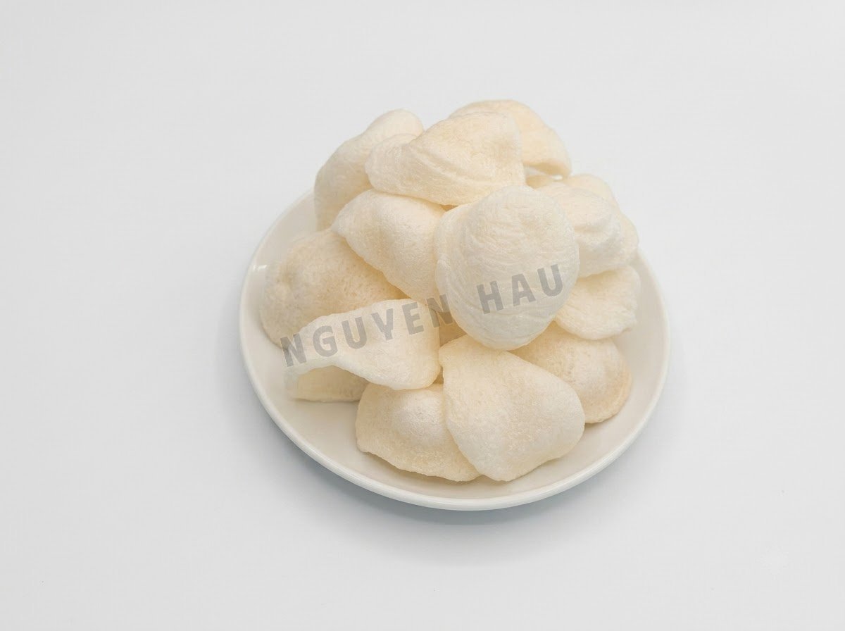 Nướng bằng lò vi sóng - Bánh phồng Tôm Gia Vị Cay (Tiêu Hành Ớt)
