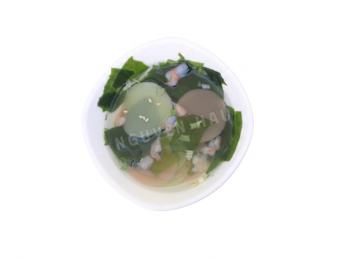 Nấu soup - Bánh phồng Tôm Gạo Lứt Tảo