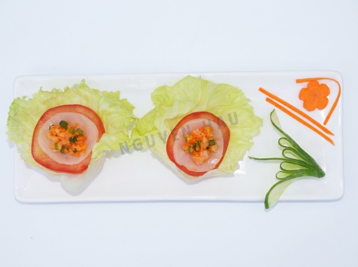 Hấp - Bánh phồng Tôm