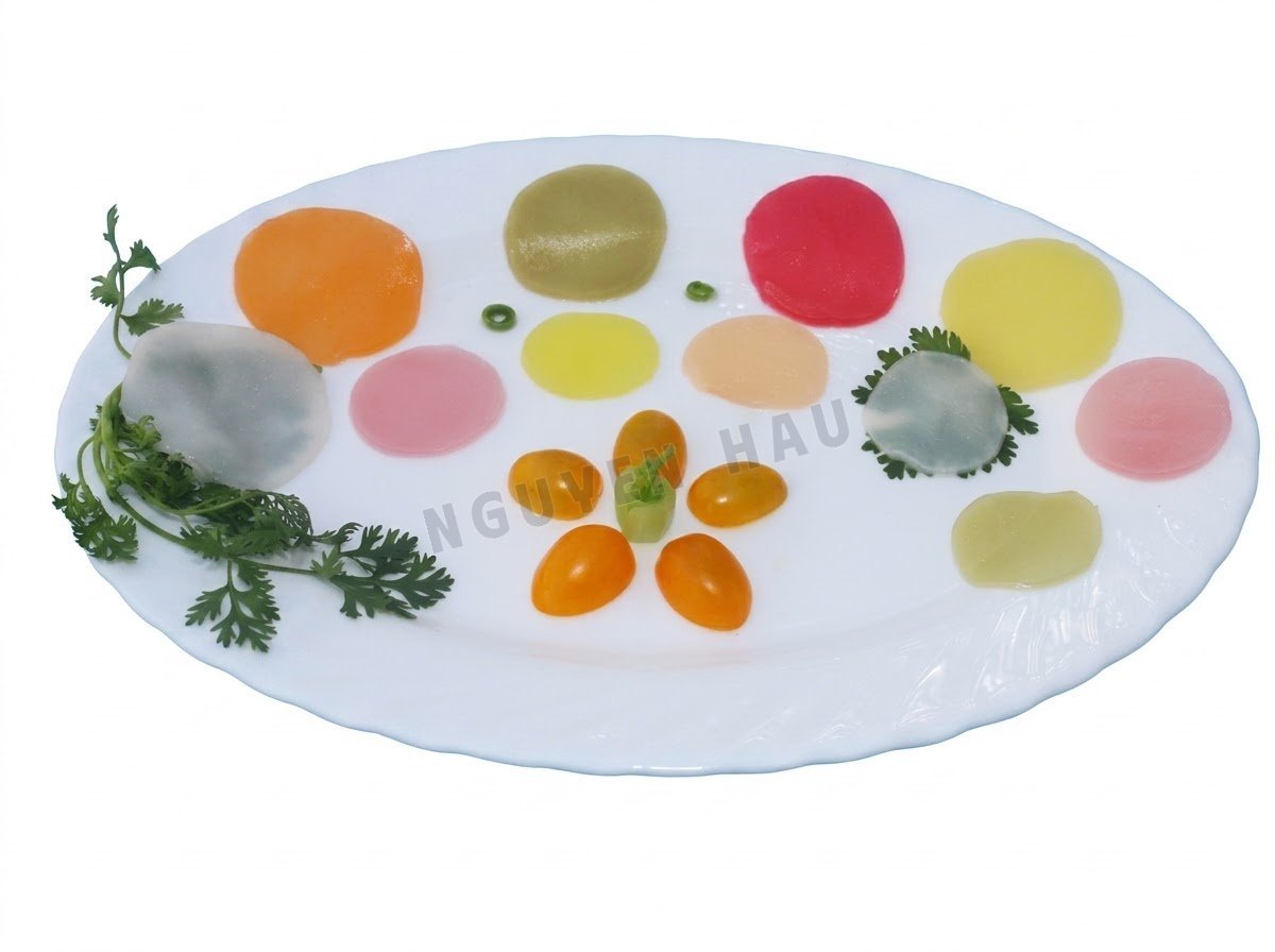 Hấp - Bánh phồng Rau Củ